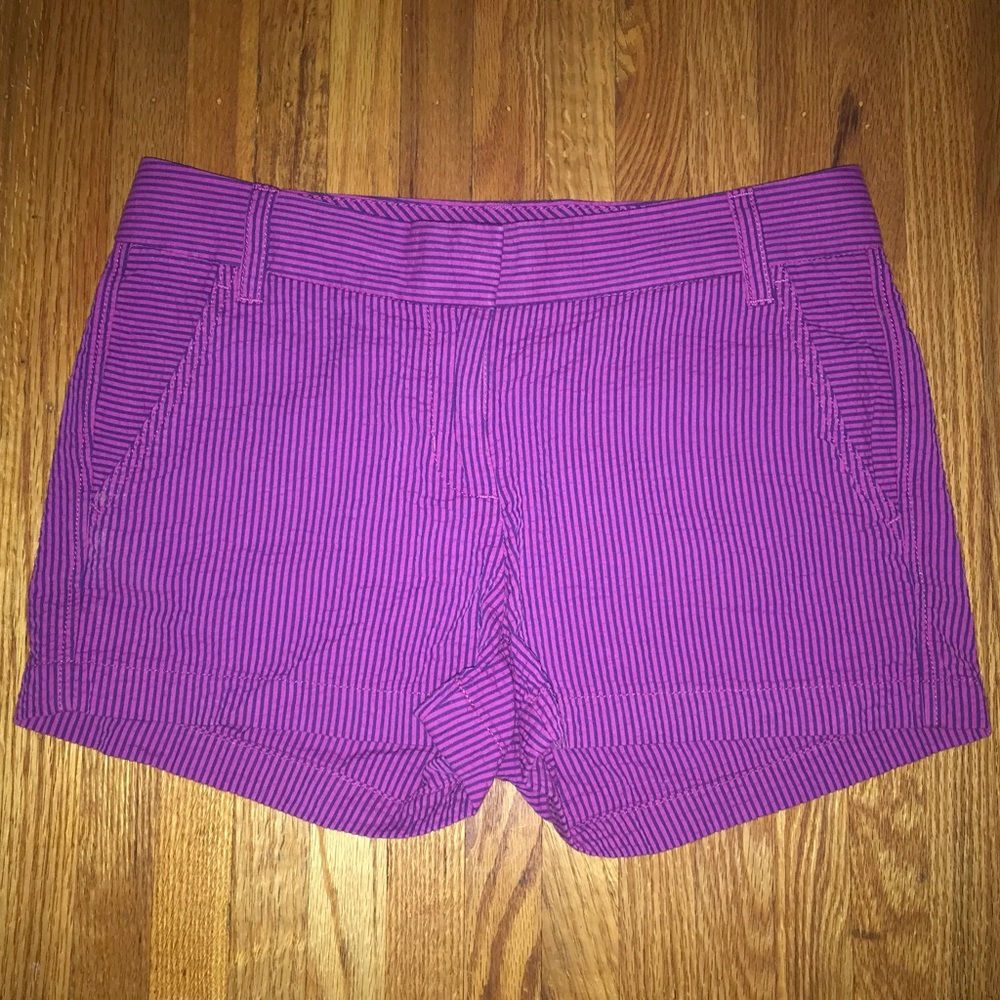 Jcrew seersucker shorts